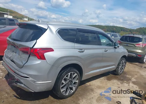 2023 Hyundai Santa Fe Calligraphy z USA, uszkodzony, nr VIN 5NMS5DAL7PH585633